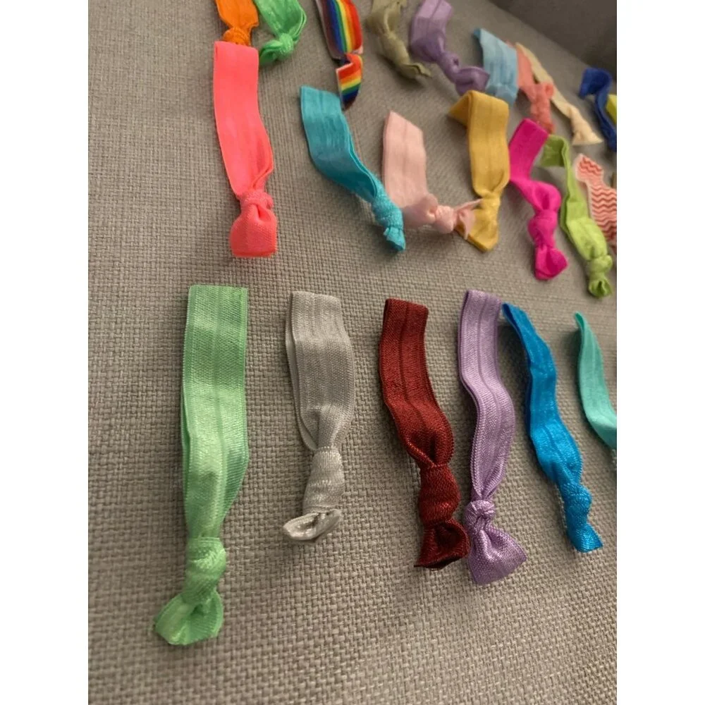 No-Crease Hair Tie Color Assorted Bundle Set of 30